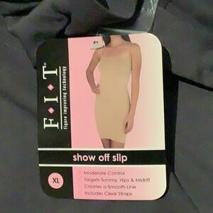 fit Show Off Slip in Grey Shapewear Slip Size XL (TD)